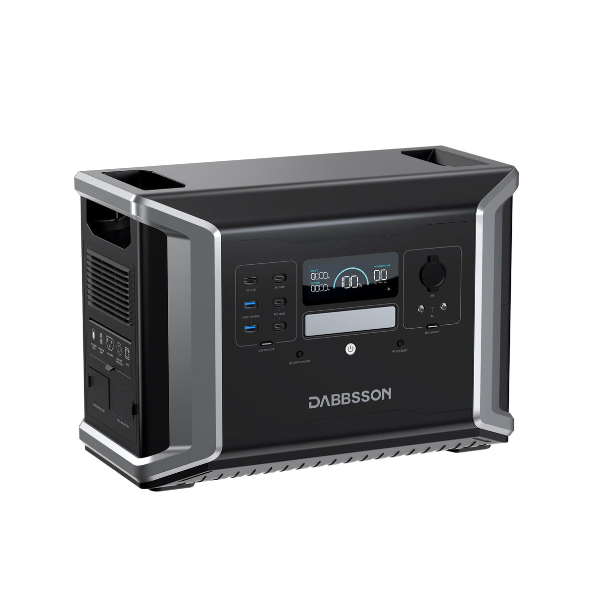 Dabbsson DBS1400 Pro Tragbare Powerstation - 1382Wh | 2400W – Bild 3