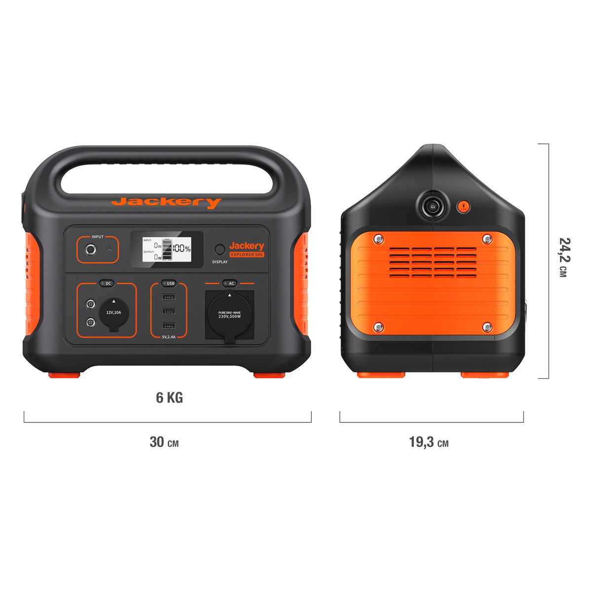 Jackery Explorer 500 Tragbare Powerstation (Generalüberholt) – Bild 5