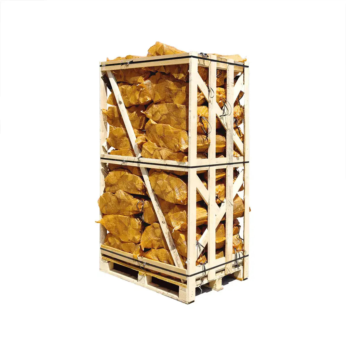 Brennholz Birke 25 cm im Sack