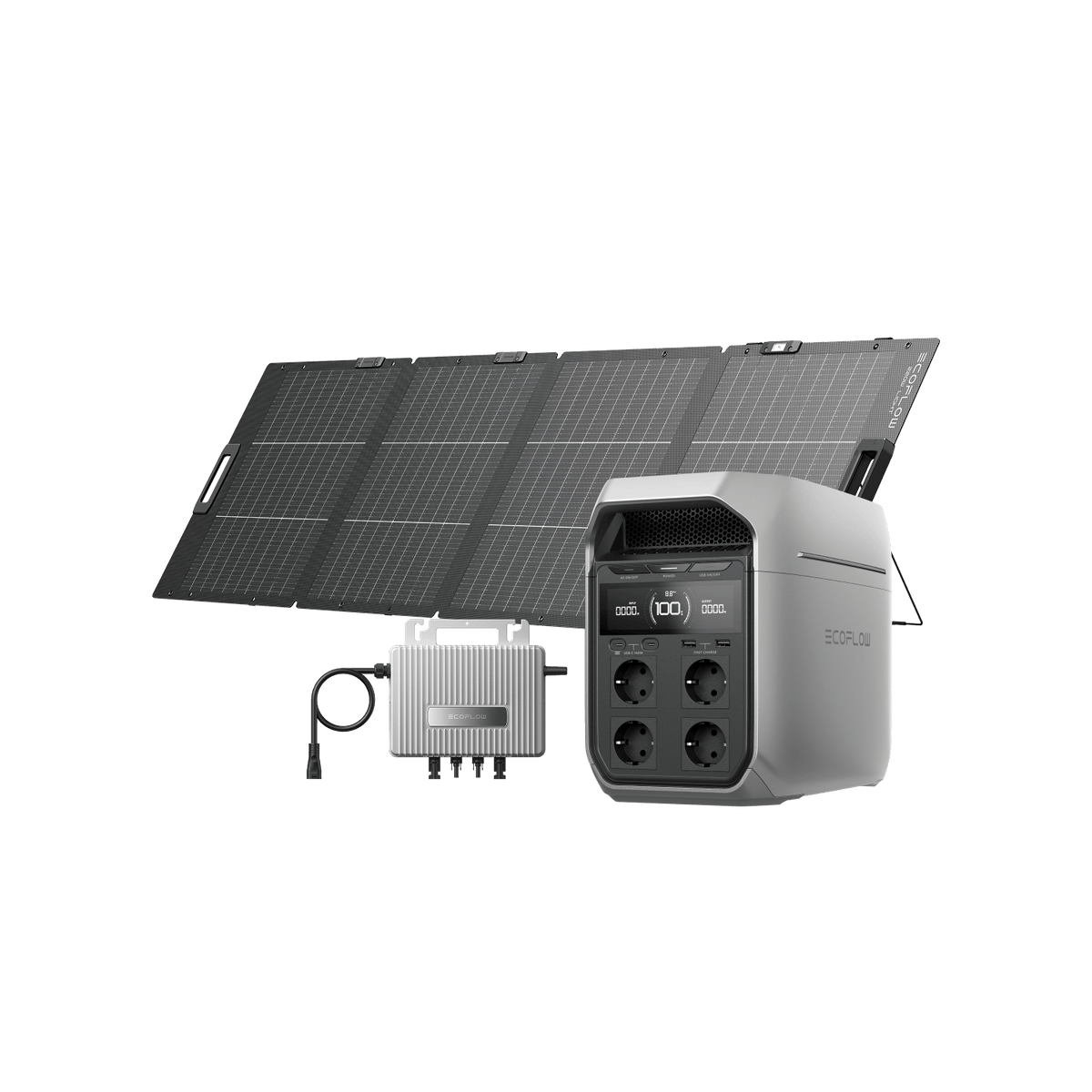 EcoFlow DELTA 3 Plus Powerstation 1800W X-Boost 3600W – erweiterbar bis 5kWh – Bild 2