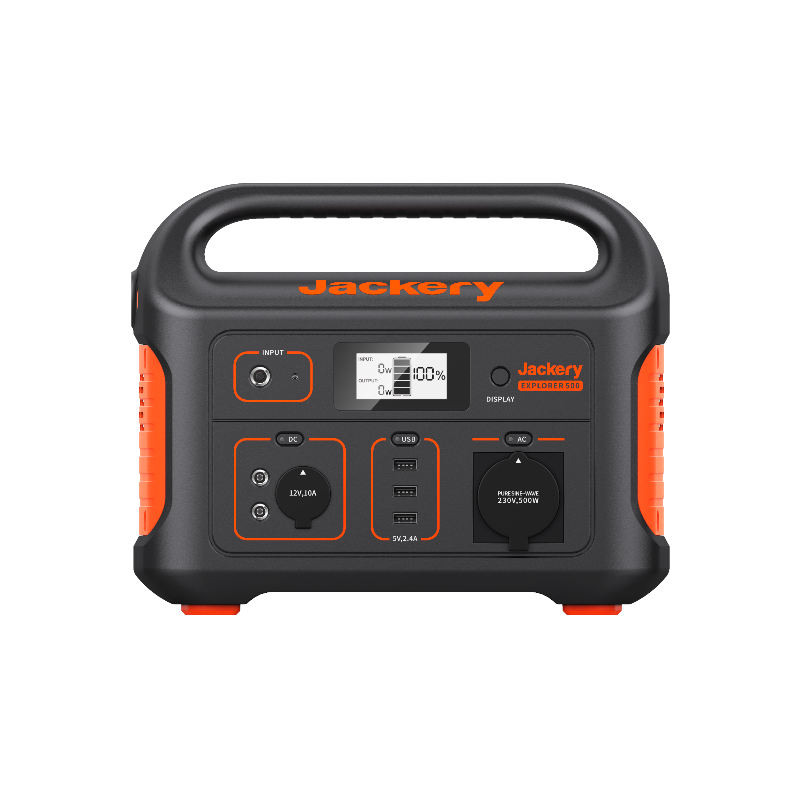 Jackery Explorer 500 Tragbare Powerstation (Generalüberholt)