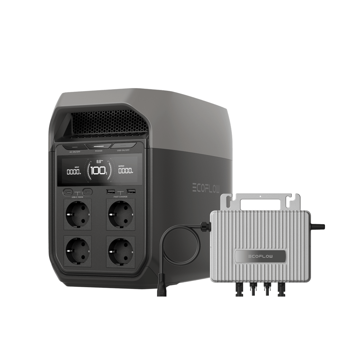 EcoFlow DELTA 3 Plus Powerstation 1800W X-Boost 3600W – erweiterbar bis 5kWh – Bild 3